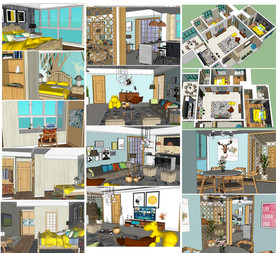 现代家居设计模型