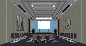 会议室SU模型