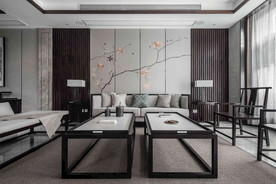 中式  客厅  沙发  中式客