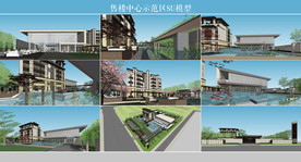 售楼中心示范区