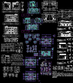 别墅建筑方案图纸