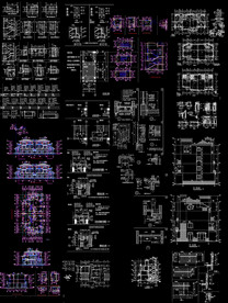 别墅建筑设计施工图