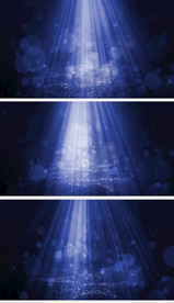 蓝色梦幻粒子光海LED背景