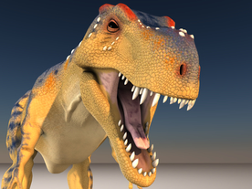 C4D恐龙 侏罗纪 远古 龙