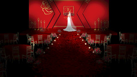 红金色玫瑰婚礼