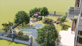 别墅游园动态效果图