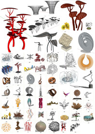 抽象雕塑SU模型