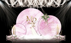 粉色大理石婚礼