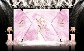 粉色大理石婚礼