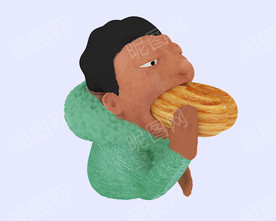 王思聪吃热狗图片