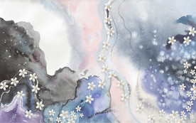 时尚珠宝背景墙