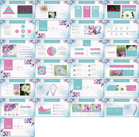 炫酷时尚工作总结汇报PPT模板