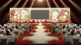 新中式婚礼仪式区