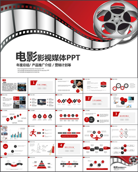 电影影视传媒文化广告策划ppt