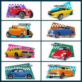 矢量老式机车系列