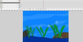 关于海草海带相关的动画20秒