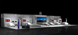 奔驰展 车展 汽车展
