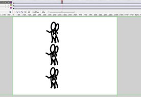 二人三足火柴人动画6秒