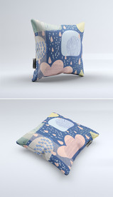 室内家居抱枕枕头图案印刷文件