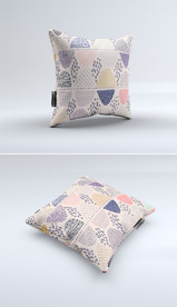 室内家居抱枕枕头图案印刷文件