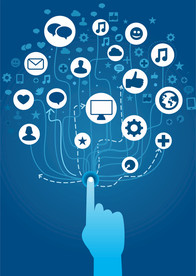 科技互联网营销手指树