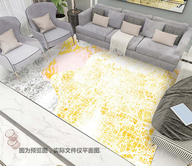 轻奢北欧风客厅地毯图案