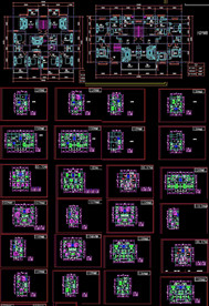 多层双户型平面图