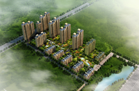 房地产住宅规划图效果图