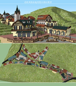 北欧风情度假小镇