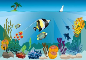 海底世界插画插图