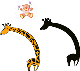 长劲鹿  卡通动物 漫画