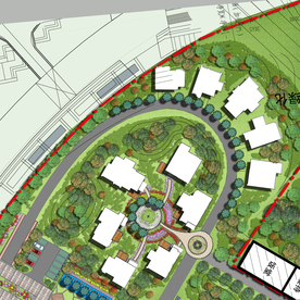 小区景观设计平面图