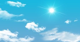 蓝天白云