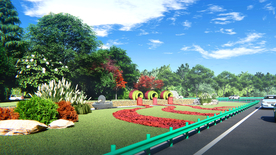 美丽乡村道路绿化