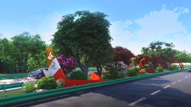 美丽乡村道路绿化