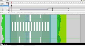 斑马线礼让行人 35秒