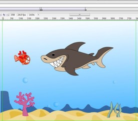 海底的战争25秒挑战鲨鱼