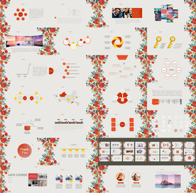 图表ppt 简约动态PPT