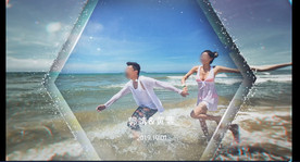 爱情婚礼视差片头AE模板