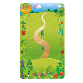 蔬菜种子包装卡纸背景图案