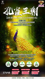 孔雀王朝 云南旅游 克拉之星