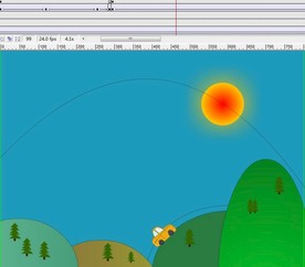 引导线小车爬山动画11秒