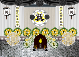 灵堂效果图