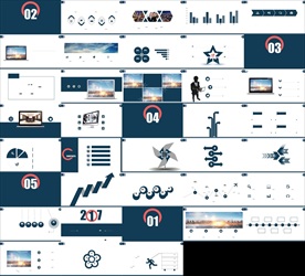 炫酷时尚轻奢工作总结汇报PPT