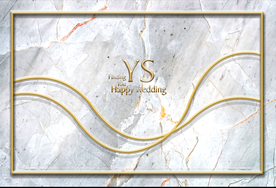婚礼喷绘布主背景喷绘大理石婚礼