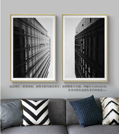 艺术装饰画 黑白艺术画