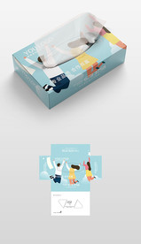 大气抽象地产抽纸盒纸盒下载