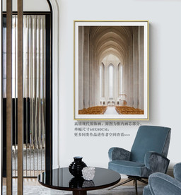 建筑装饰画 宗教教堂