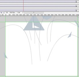 帅气的引导线应用图形动画7秒