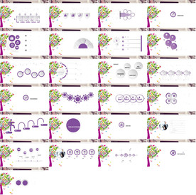 超美森系婚礼家装清新文艺ppt
